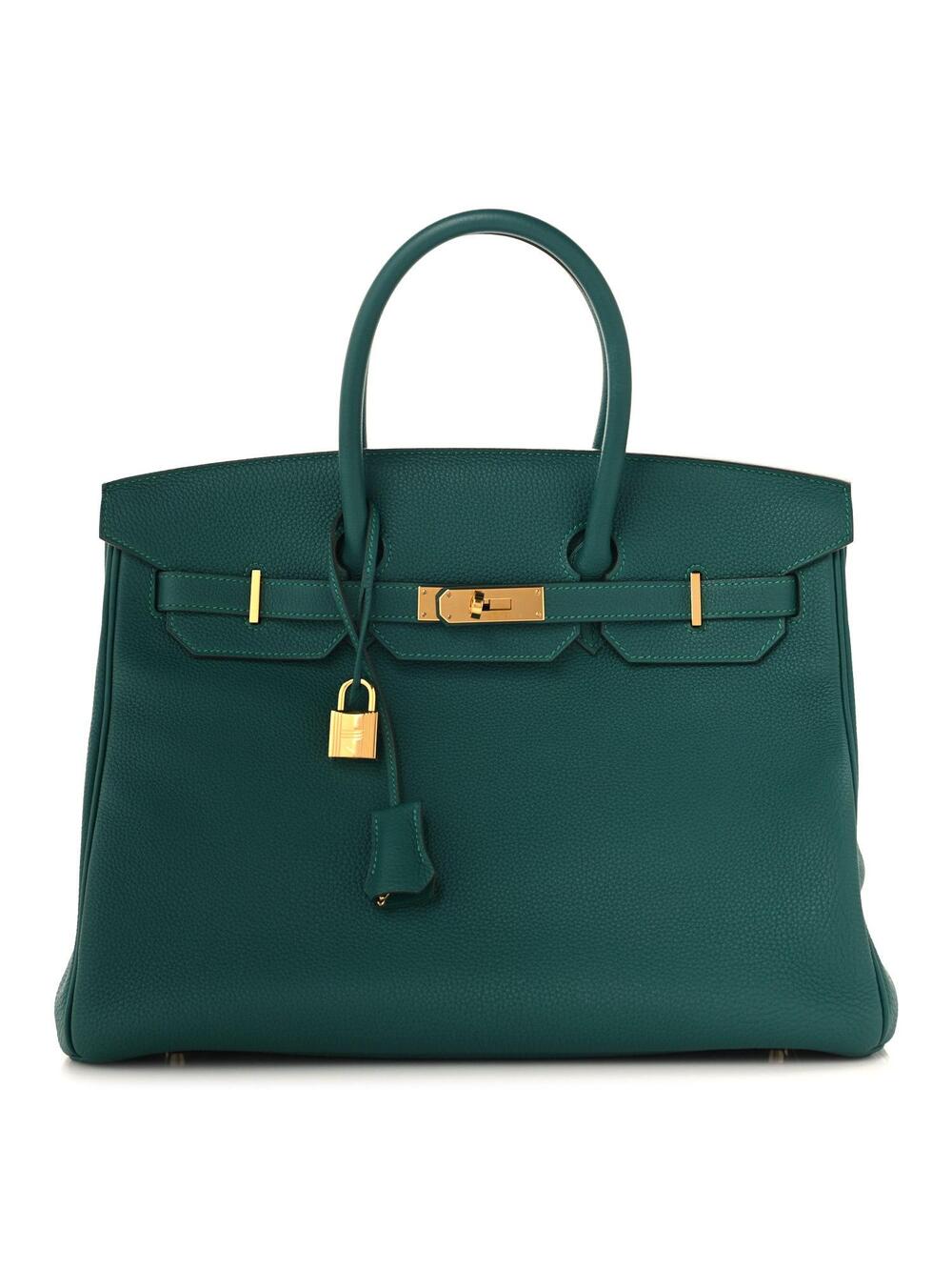 Hermes Togo Birkin 35 Malachite #365819H17B